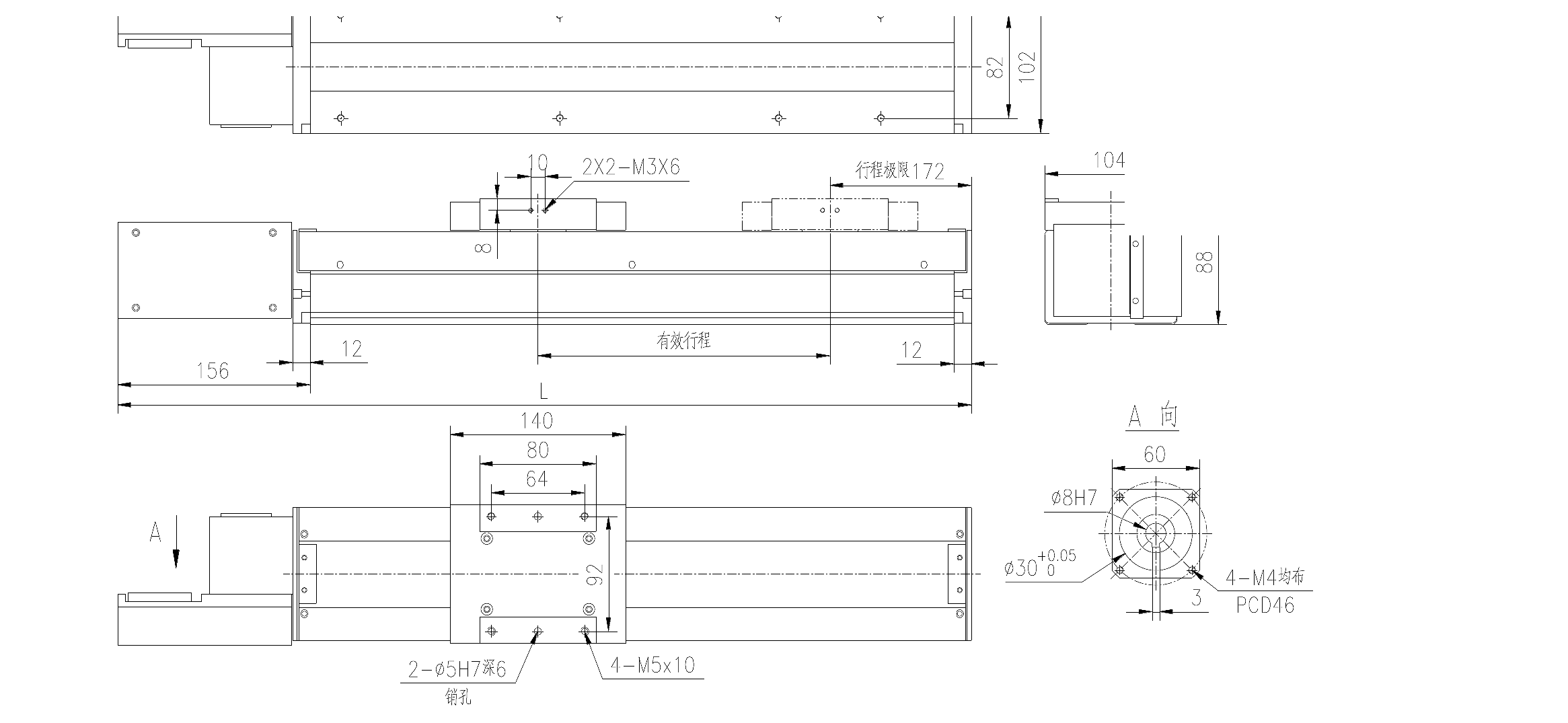 TKS100-B 技术图纸