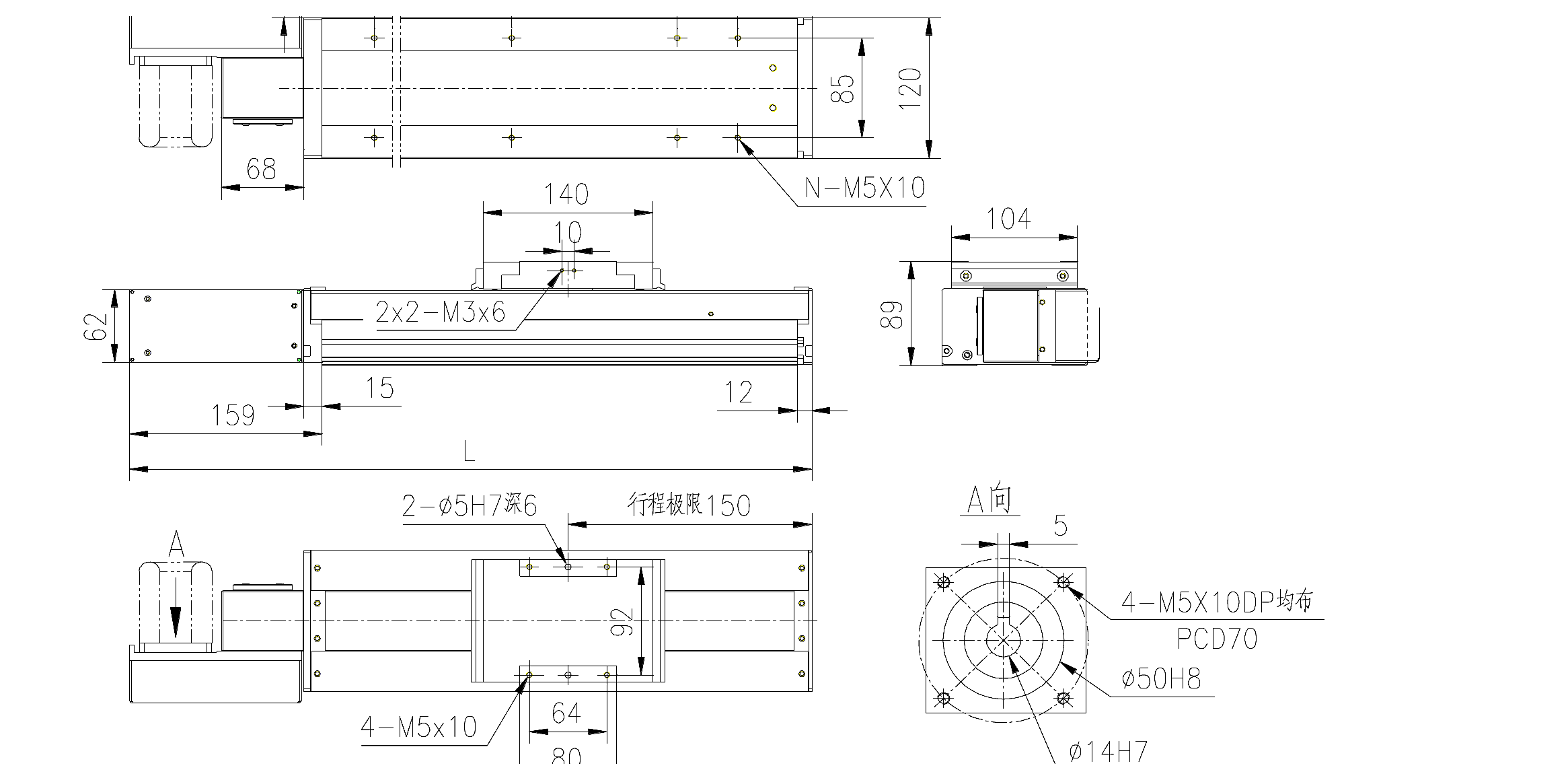 TKS120-B 技术图纸